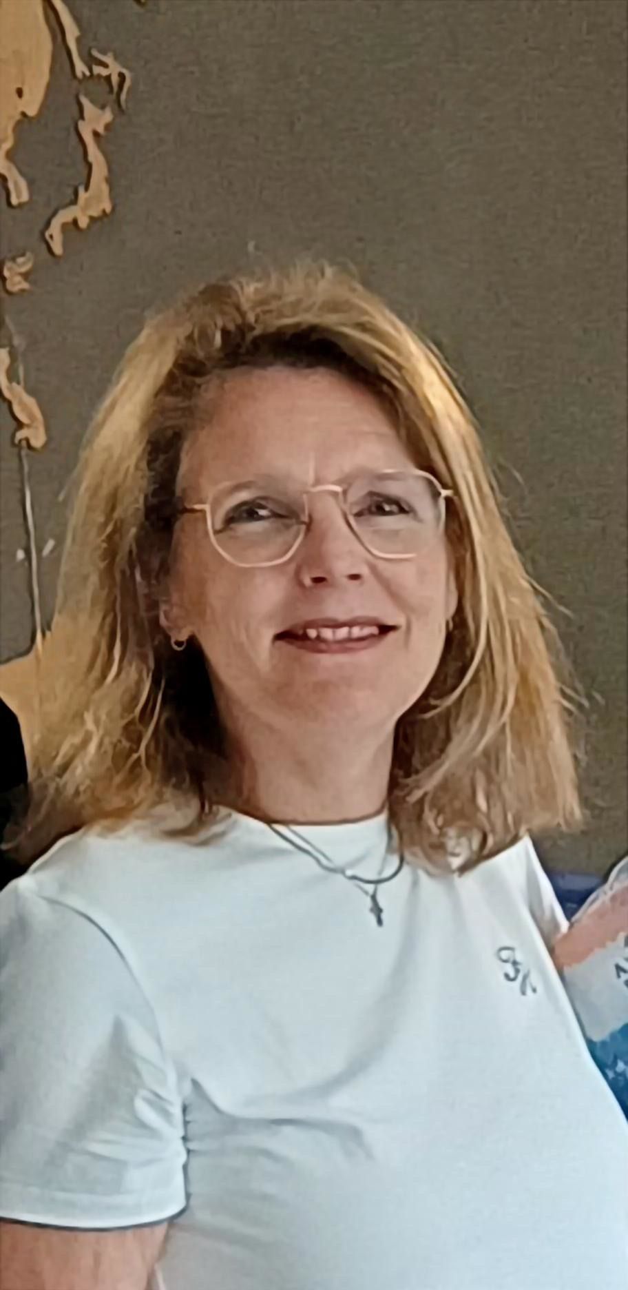 Portret van Gérita de Wilde.